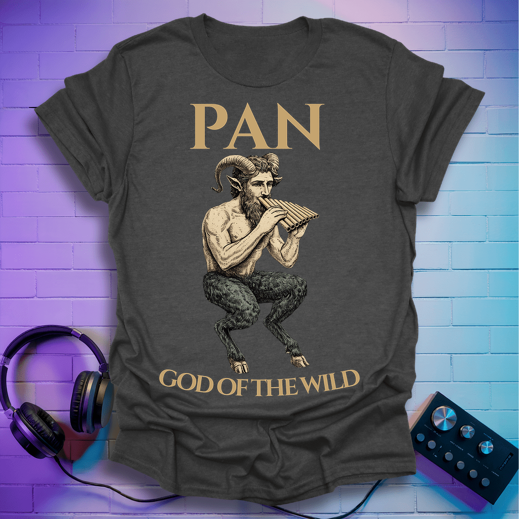 Retro Pan God Flute T-Shirt