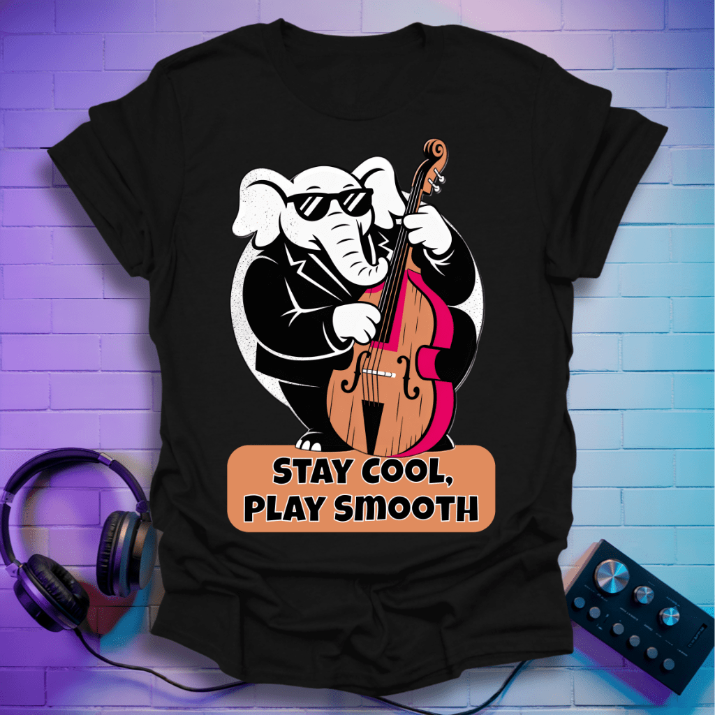Cool Jazz Elephant T-Shirt
