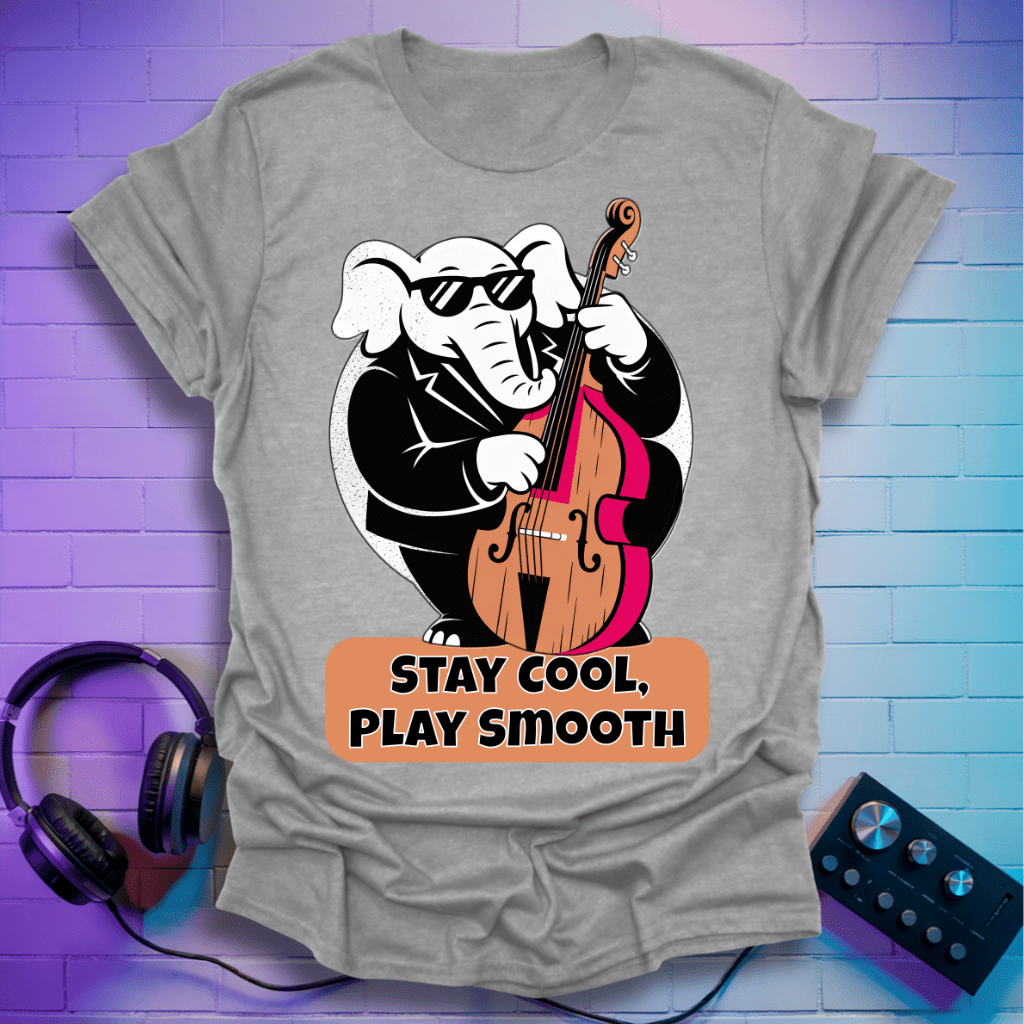Cool Jazz Elephant T-Shirt