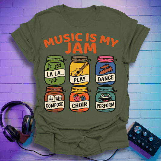 Music Is My Jam - T-Shirt
