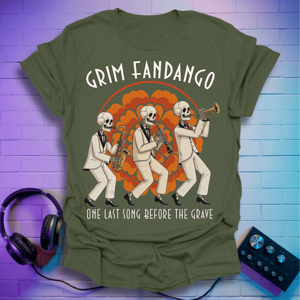 Grim Fandango – One Last Song Before the Grave T-Shirt