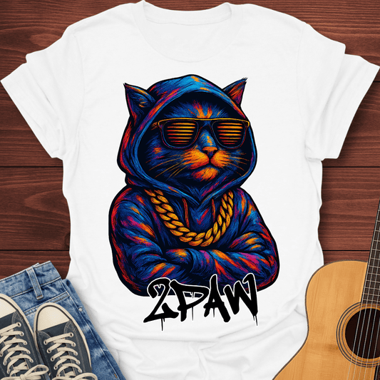 2PAW Cat Hoodie T-Shirt