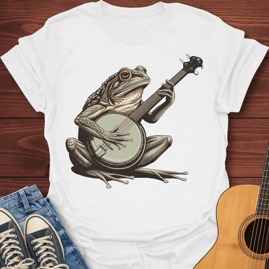Banjo Hillbilly Frog T-Shirt