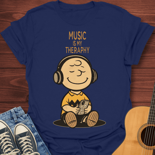 Music Is My Therapy T-Shirt