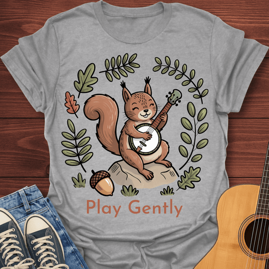 Banjo Squirrel T-Shirt