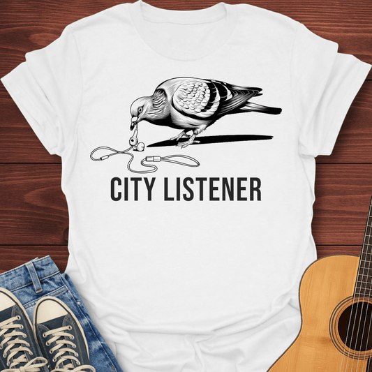 Pigeon City Listener T-Shirt