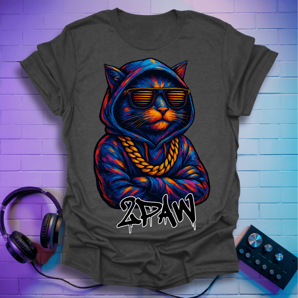 2PAW Cat Hoodie T-Shirt