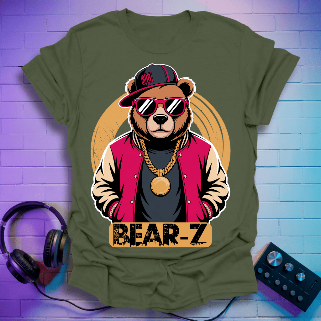 BEAR-Z - Hip-Hop Animal Graphic Tee