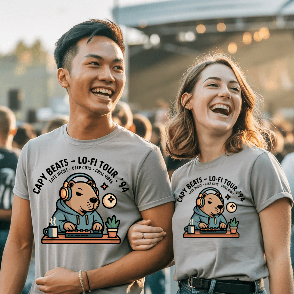 Capy Rodent Beats T-Shirt