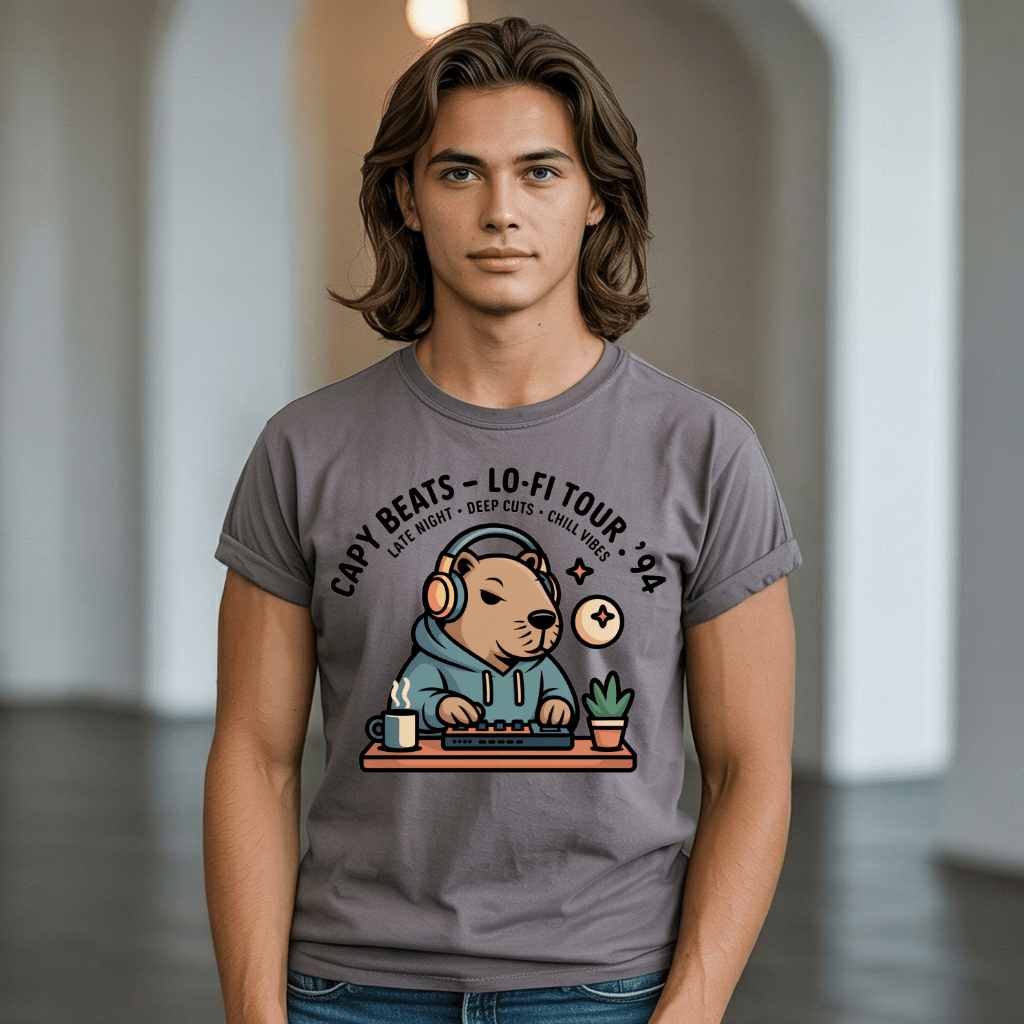 Capy Rodent Beats T-Shirt