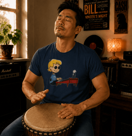 No Music No Life Pianist T-Shirt