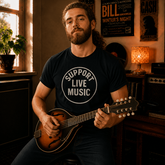 Support Live Music T-Shirt
