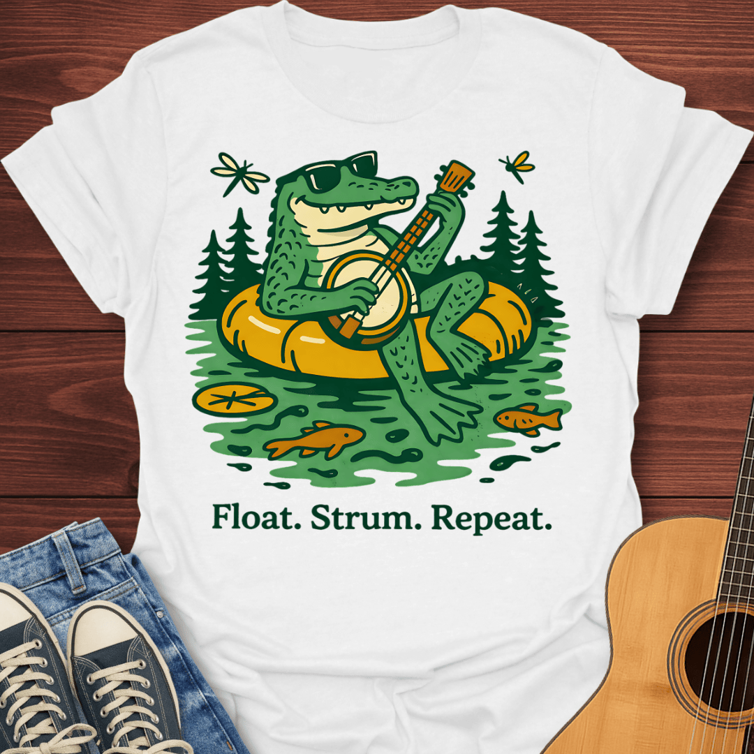 Float Strum Repeat T-Shirt