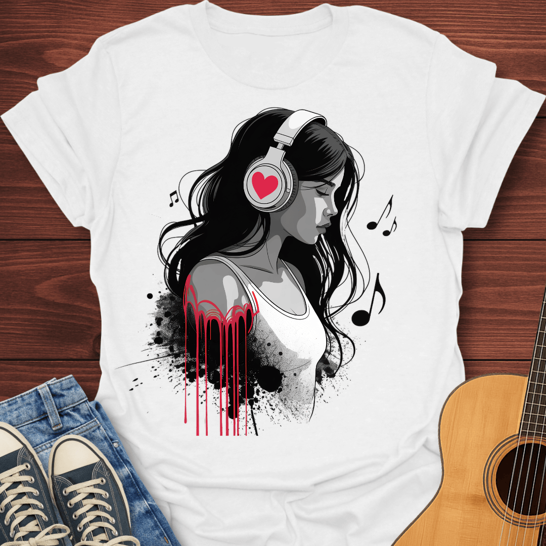 Heartbeats & Headphones T-Shirt