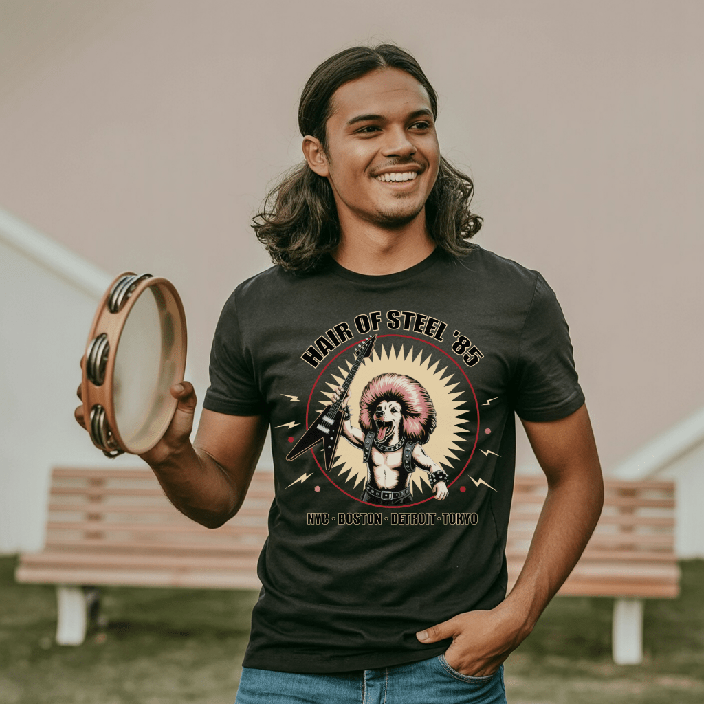 Hair of Steel β Poodle Tour β87 T-Shirt