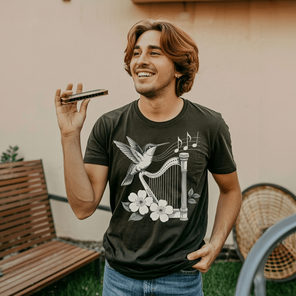 Hummingbird Harp T-Shirt