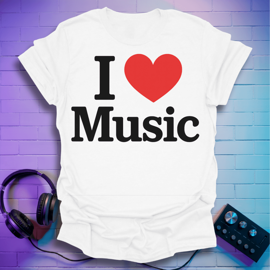 I Love Music T-Shirt –