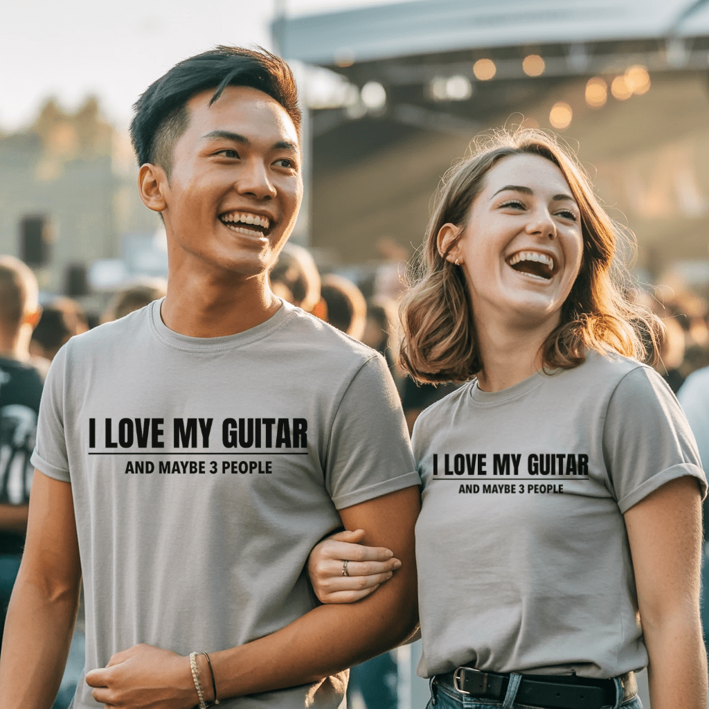 I Love My Guitar T-Shirt