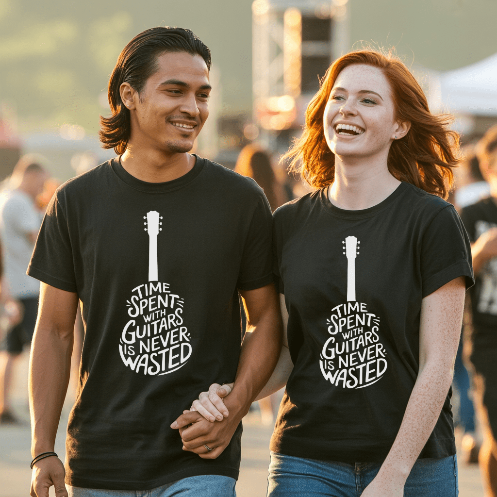 Time Spent with Guitars T-shirt