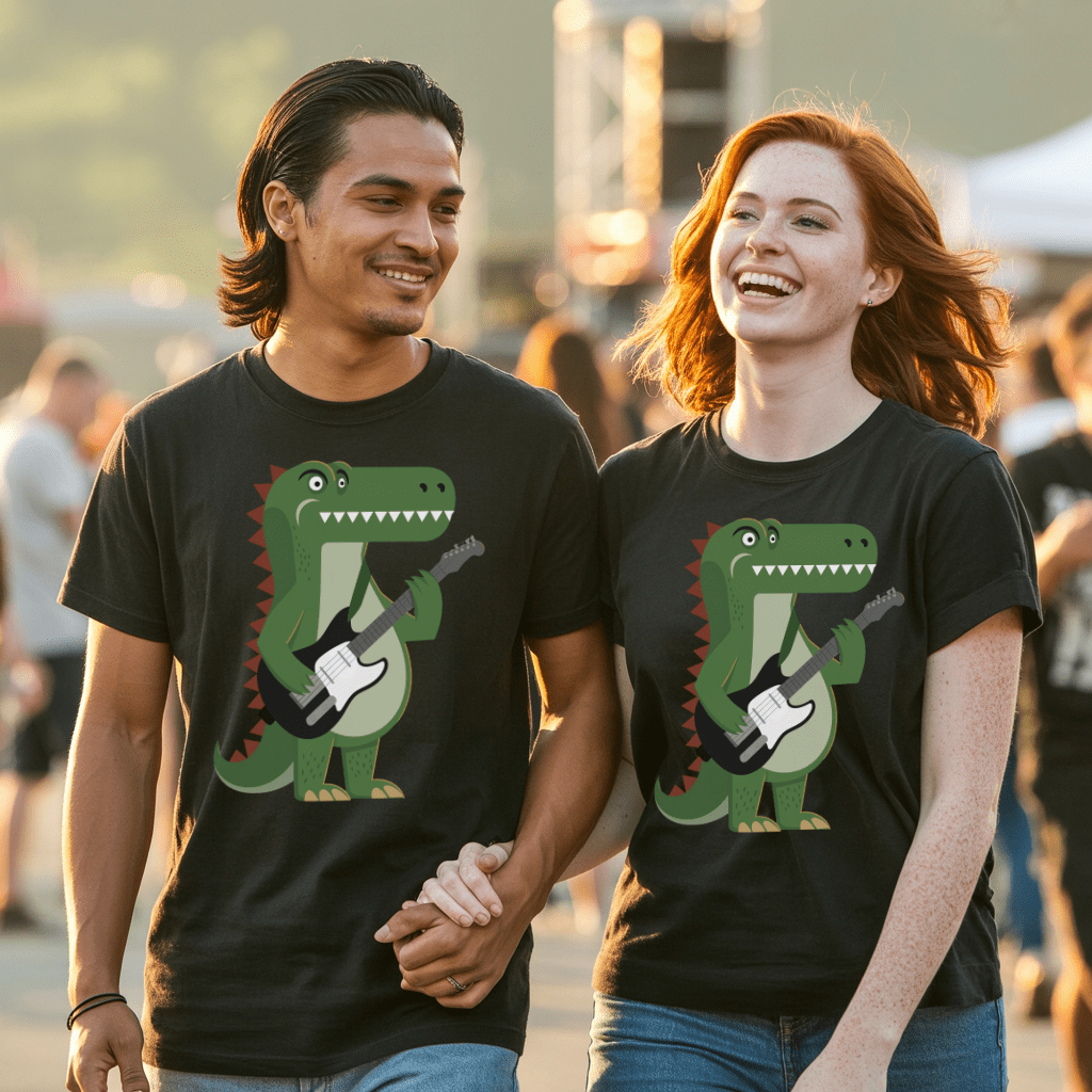 Crocodile Guitar T-Shirt