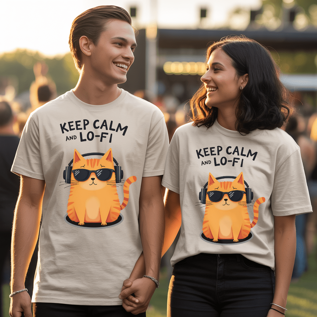 Keep Calm and Lo-Fi T-Shirt