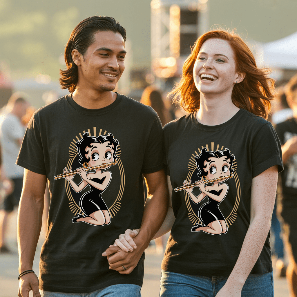 Betty on the Flute T-shirt