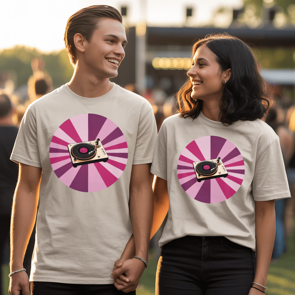Sunburst Turntable T-Shirt