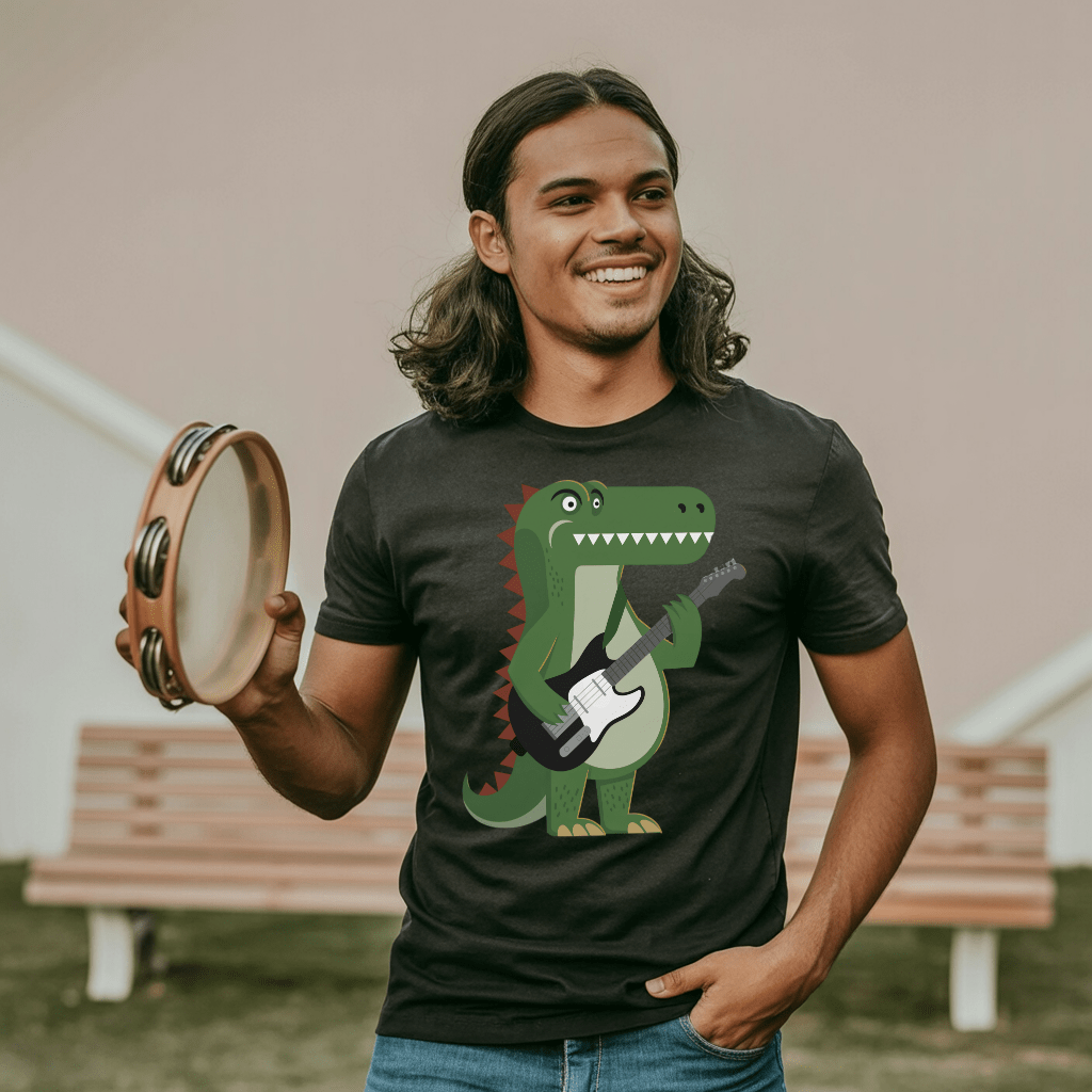 Crocodile Guitar T-Shirt
