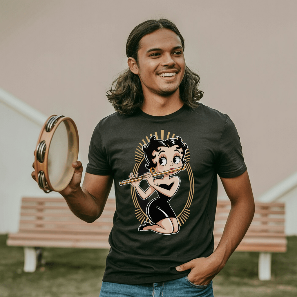 Betty on the Flute T-shirt