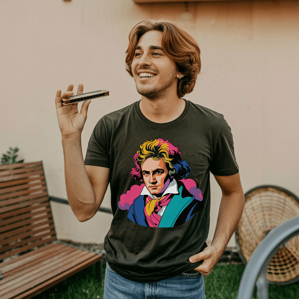 Beethoven Pop Art T-Shirt