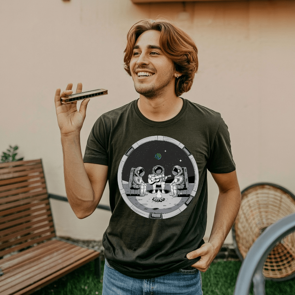 Astronaut Campfire T-Shirt