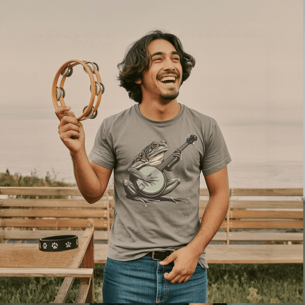 Banjo Hillbilly Frog T-Shirt