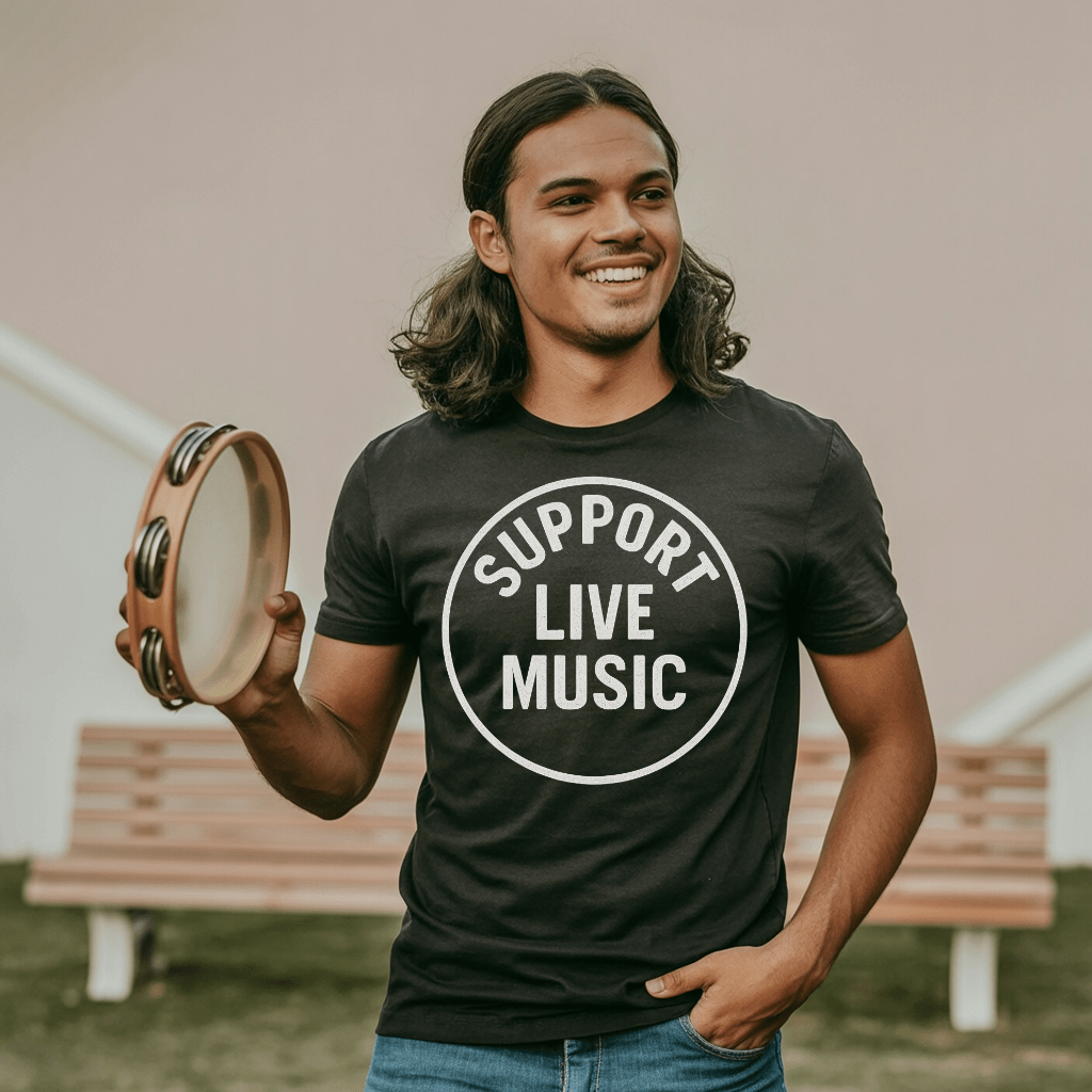 Support Live Music T-Shirt