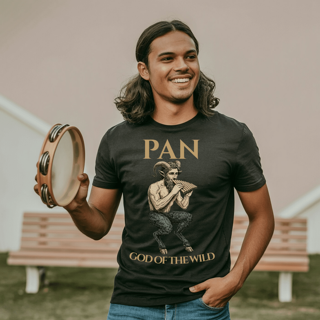 Retro Pan God Flute T-Shirt
