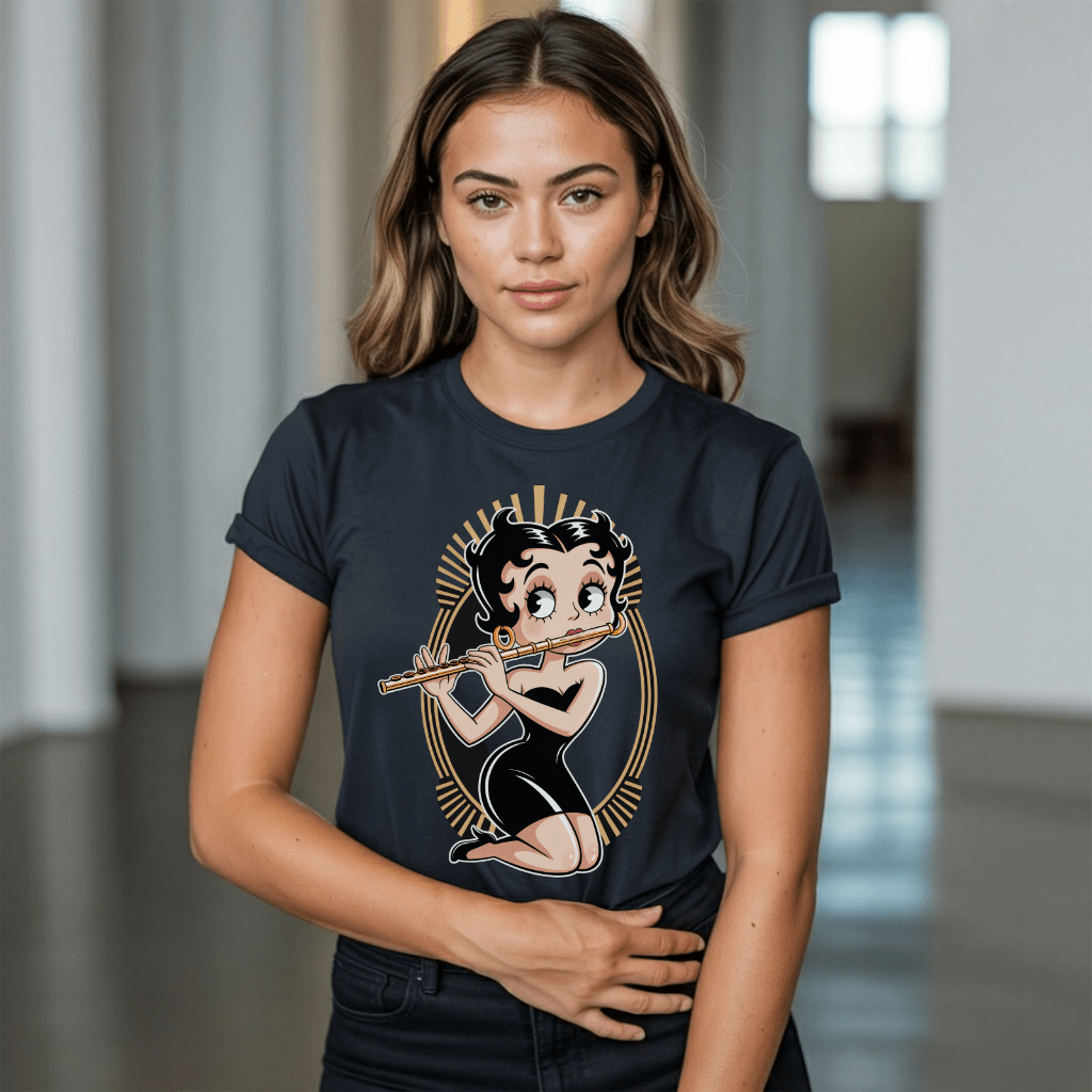 Betty on the Flute T-shirt