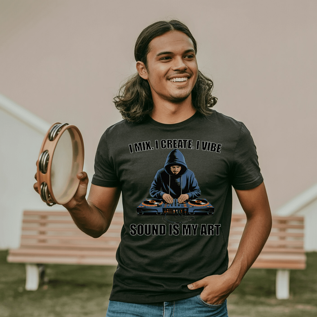 I Mix. I Create. I Vibe - Men's T-Shirt