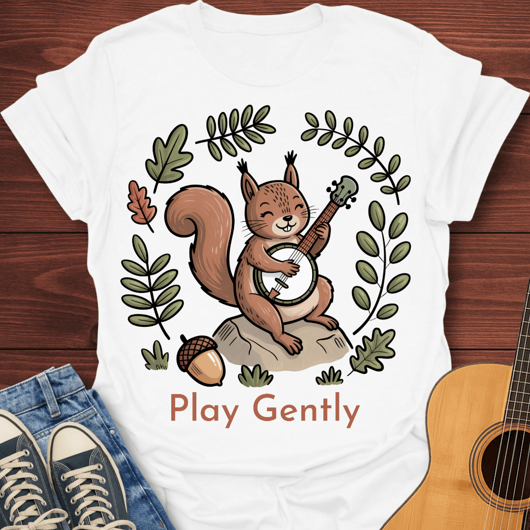 Banjo Squirrel T-Shirt