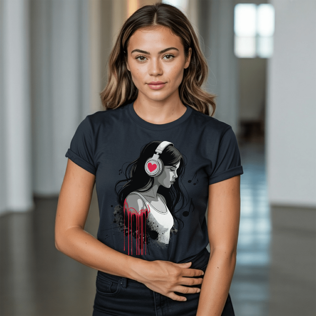 Heartbeats & Headphones T-Shirt