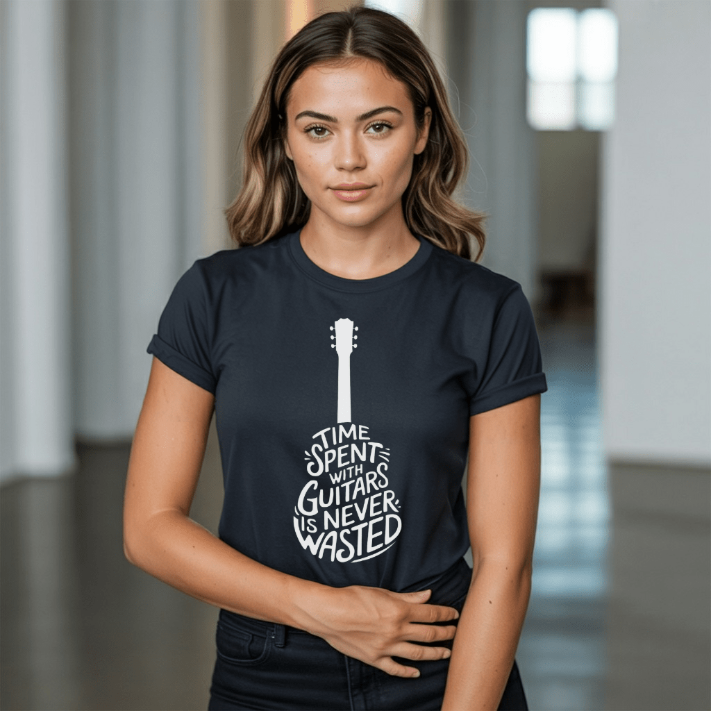 Time Spent with Guitars T-shirt
