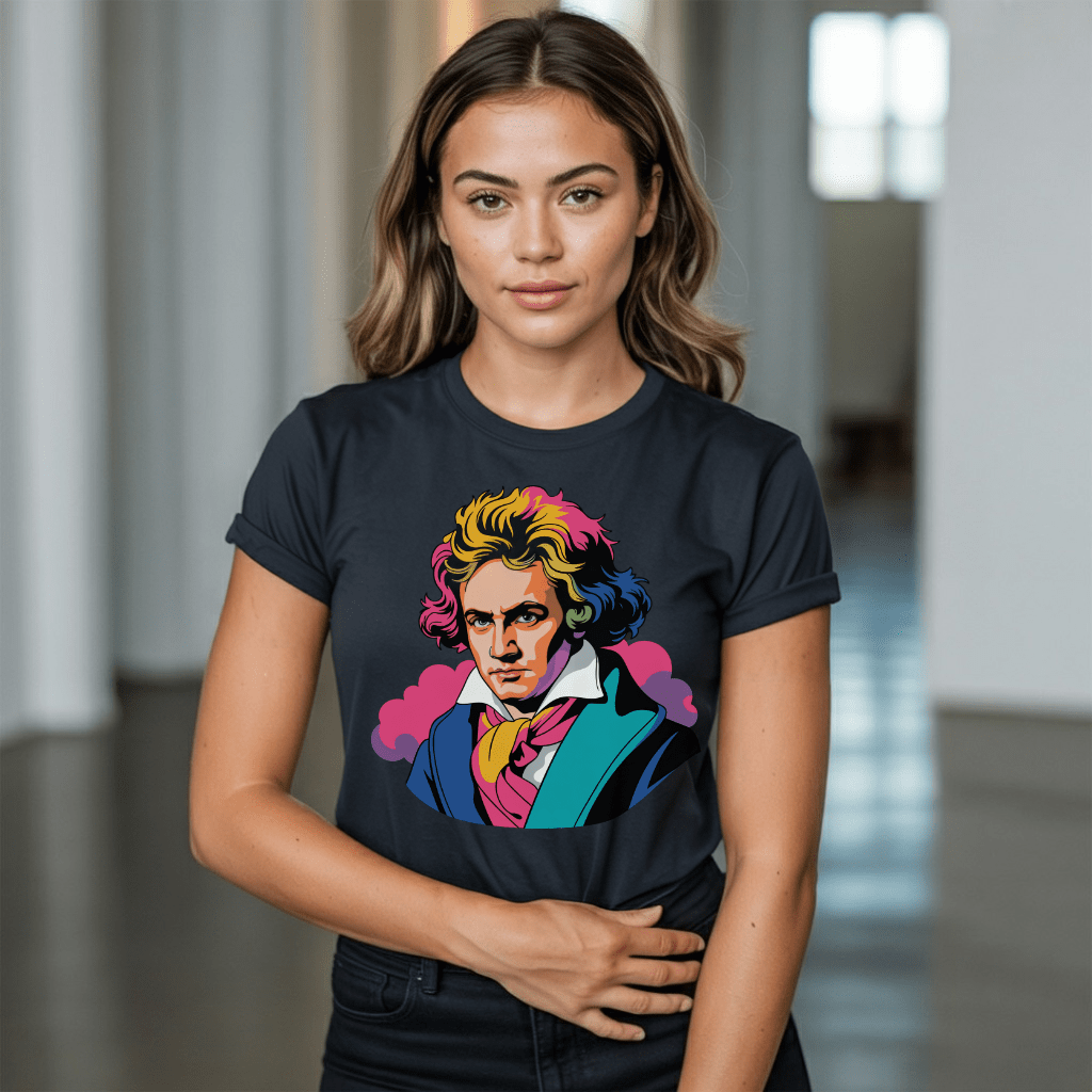 Beethoven Pop Art T-Shirt