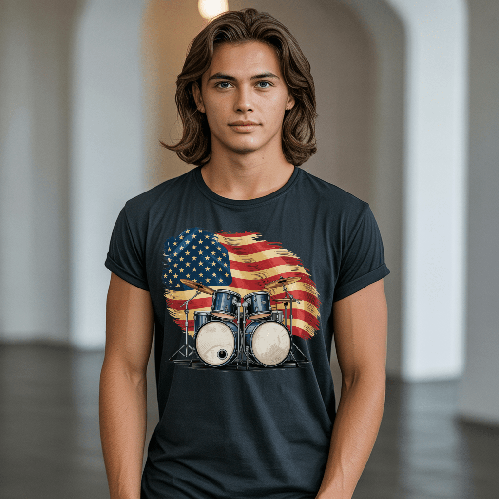Patriotic Drums T-Shirt