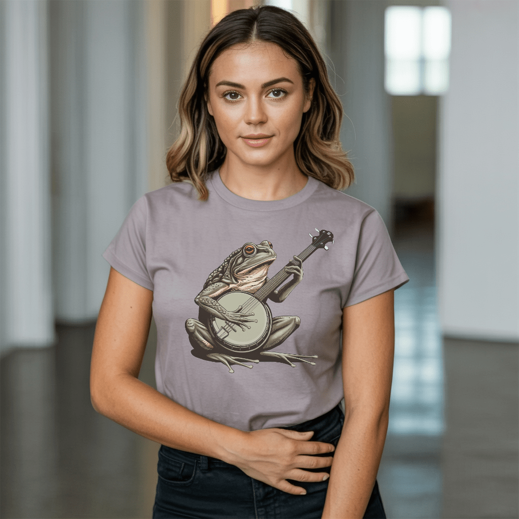 Banjo Hillbilly Frog T-Shirt