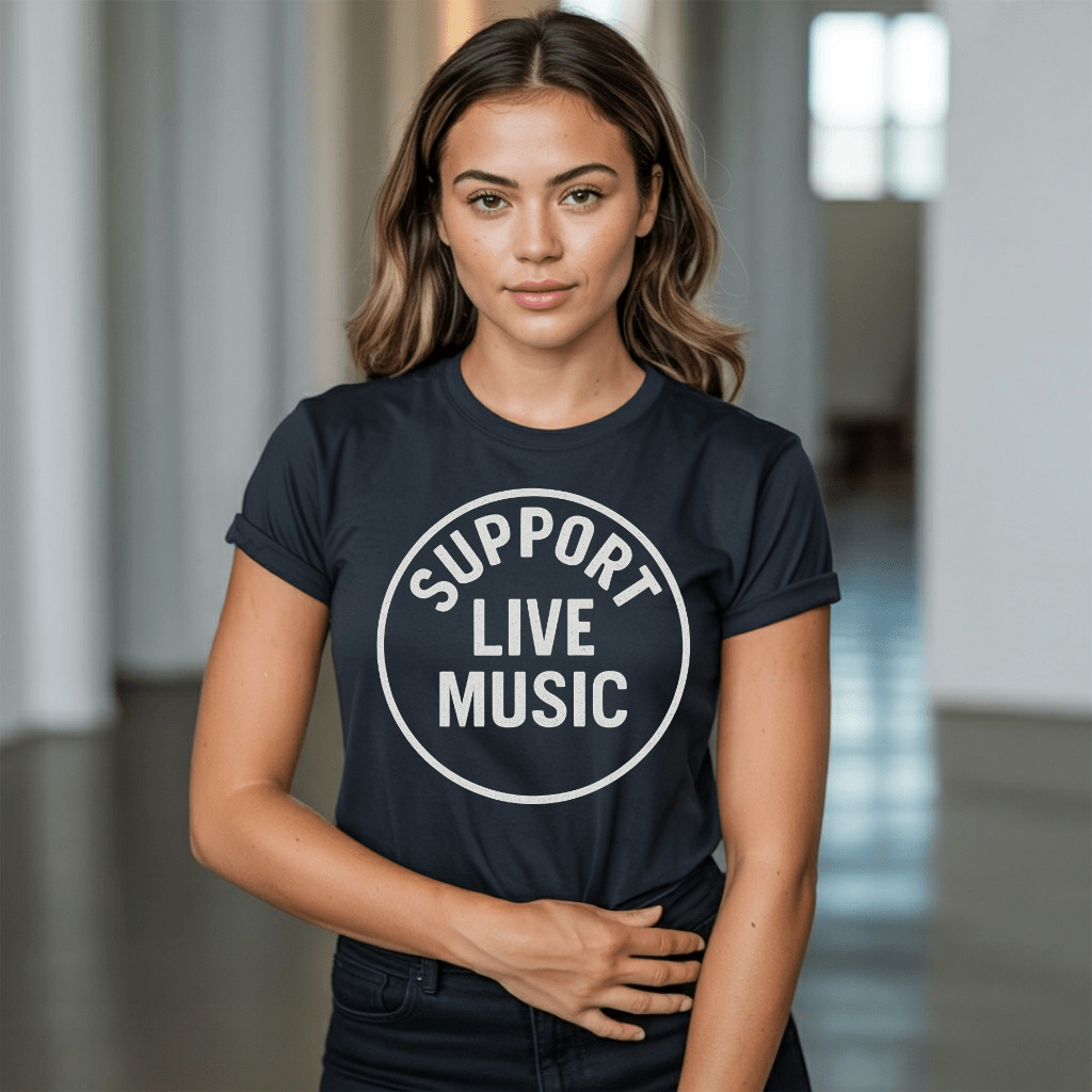 Support Live Music T-Shirt