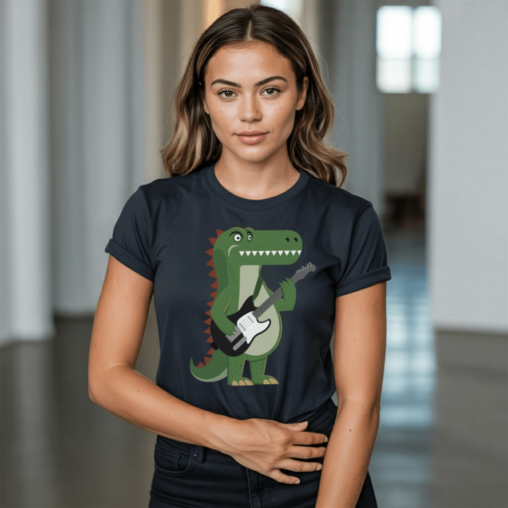 Crocodile Guitar T-Shirt
