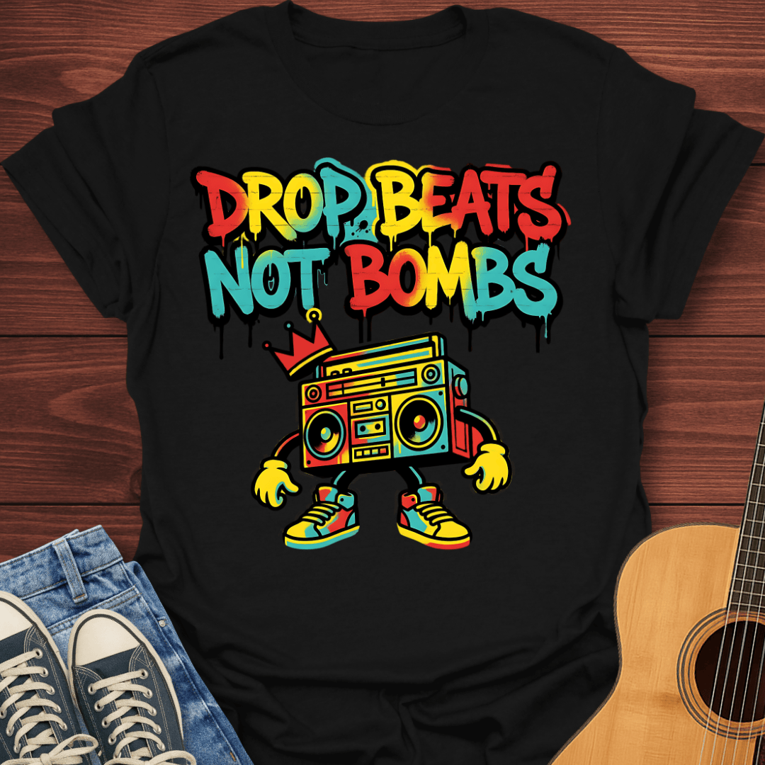 Graffiti Drop Beats T-Shirt