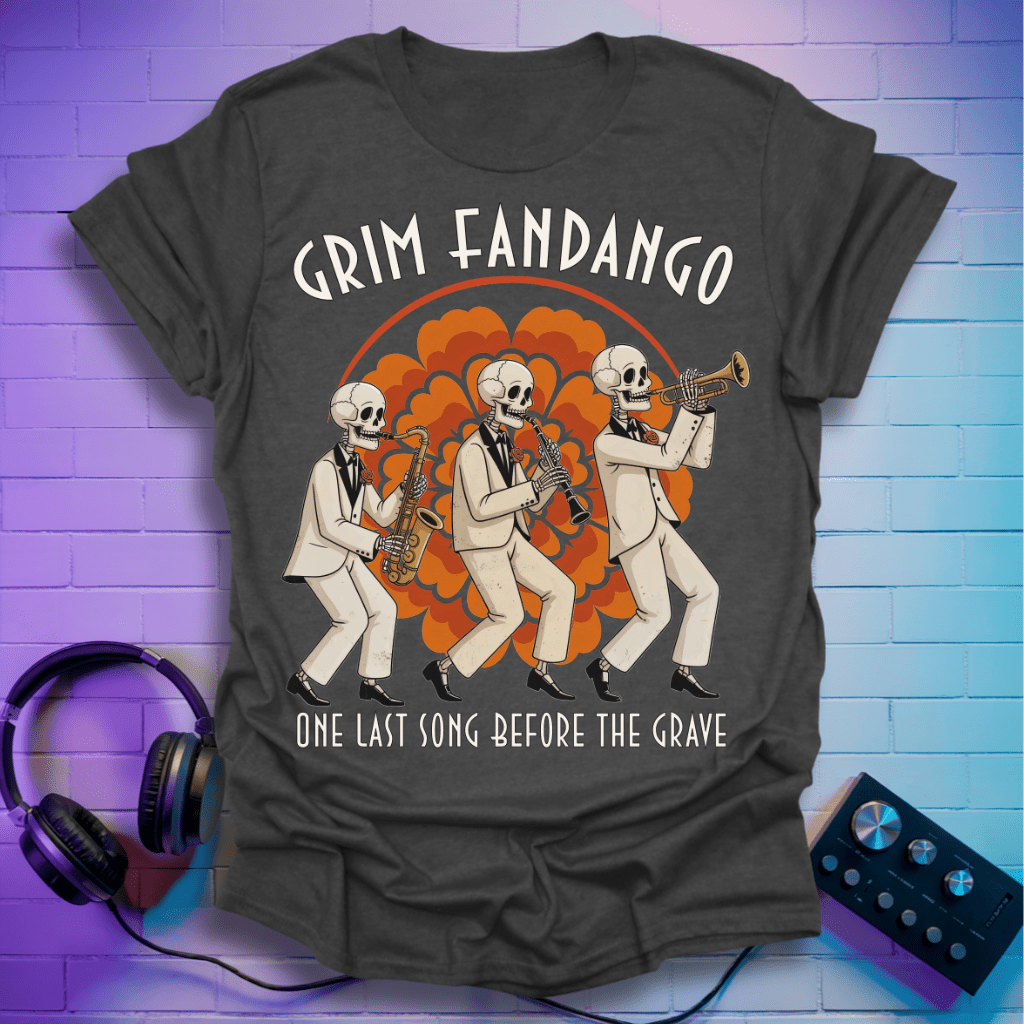 Grim Fandango – One Last Song Before the Grave T-Shirt