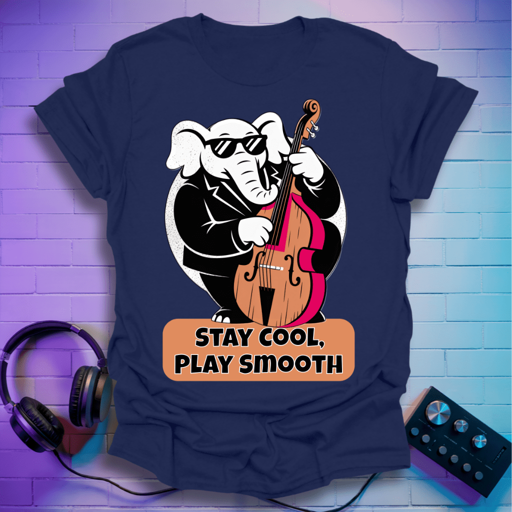 Cool Jazz Elephant T-Shirt