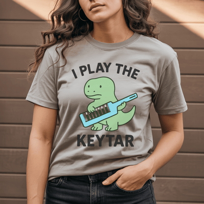 I Play the Keytar Dinosaur T-Shirt