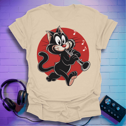 Clarinetist Cat T-Shirt