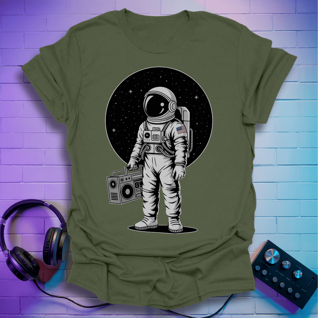 Boom Box Astronaut T-Shirt